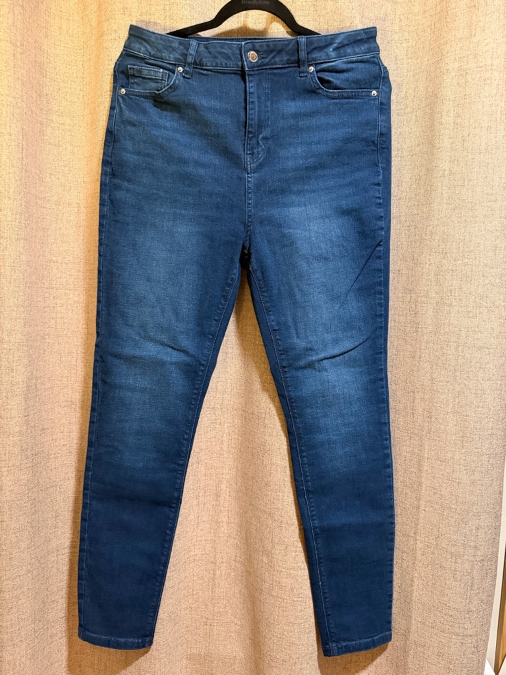 Denim&Co Women’s Skinny Jeans in Dark Blue